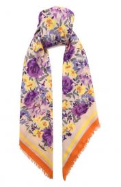 Шаль из шерсти и кашемира Valentino