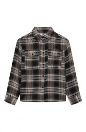 Рубашка из вискозы MSGM Kids