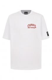 Хлопковая футболка Comme des Fuckdown