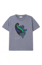 Хлопковая футболка Etro