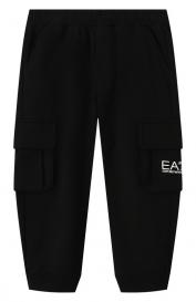 Хлопковые джоггеры Ea7