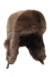 Шапка-ушанка Майкл с мехом соболя FurLand