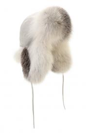 Шапка-ушанка Дарья с мехом лисы FurLand