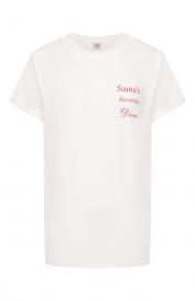 Хлопковая футболка SEVEN LAB