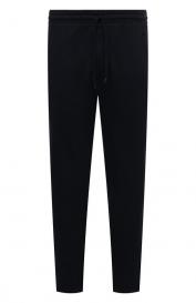 Брюки из хлопка и шерсти Harris Wharf London