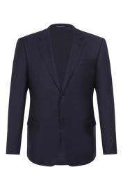 Пиджак из шерсти и шелка Emporio Armani