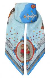 Шелковый платок На катке Gourji