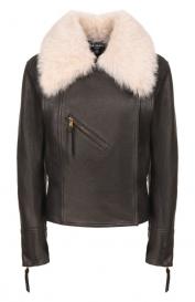 Кожаная куртка Balmain