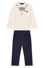 Комплект из рубашки и брюк Monnalisa