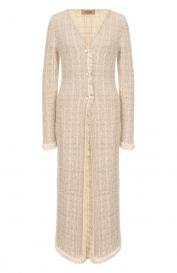 Кардиган из хлопка и вискозы TWINSET