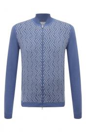 Кардиган из шелка и хлопка Il Borgo Cashmere