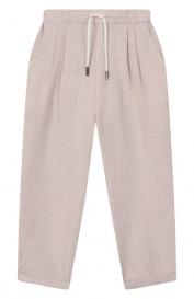 Льняные брюки Brunello Cucinelli