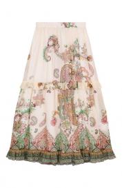 Юбка из хлопка и шелка Etro