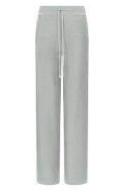 Брюки из шелка и хлопка MVST