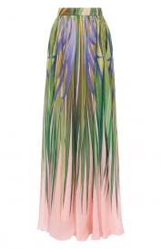 Юбка из вискозы и шелка Elie Saab