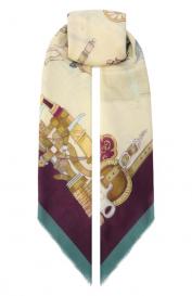 Шерстяная шаль Царский выезд Gourji