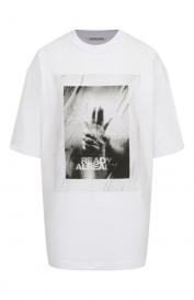 Хлопковая футболка Chapurin