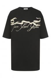 Хлопковая футболка Jean Paul Gaultier