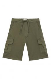 Хлопковые шорты-карго Paolo Pecora Milano