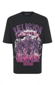 Хлопковая футболка Religion