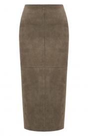 Замшевая юбка Weekend Max Mara