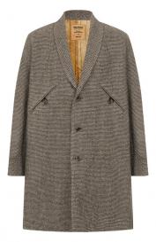 Пальто изо льна и шерсти Uma Wang