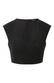 Шерстяной топ Balmain