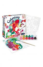 Раскраска по номерам Рыбки SentoSphere