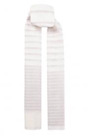 Палантин изо льна и хлопка Giorgio Armani