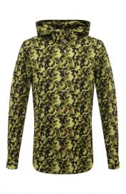 Хлопковая рубашка KITON