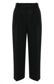 Брюки из шерсти и вискозы Borne Bourgeois