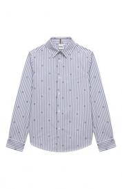 Хлопковая рубашка BOSS