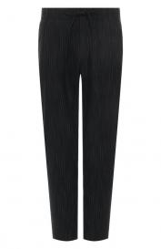 Брюки из хлопка и льна HANNES ROETHER