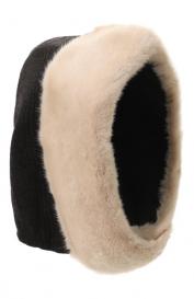 Капор с мехом норки VICTORIA KUSENKOVA