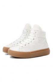 Кожаные кеды mm6