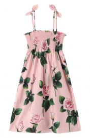 Хлопковый сарафан Dolce&Gabbana