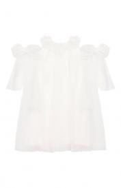 Хлопковое мини-платье Caf