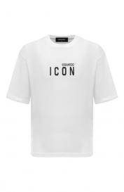 Хлопковая футболка Icon DSquared2