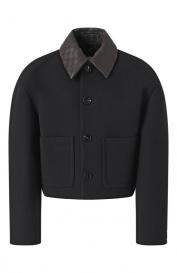 Куртка из хлопка и вискозы Bottega Veneta