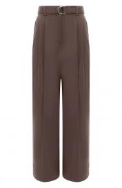 Брюки изо льна и вискозы Helmut Lang