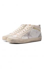 Кожаные кеды Mid Star GOLDEN GOOSE DELUXE BRAND