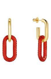 Серьги Empreinte Animale small LALIQUE