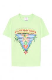 Хлопковая футболка Casablanca