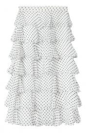 Шелковая юбка Rodarte
