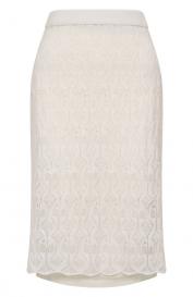 Юбка из хлопка и шелка Bottega Veneta