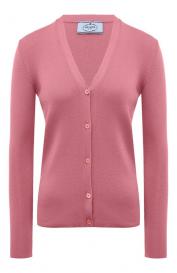 Кардиган из кашемира и шелка Prada