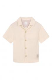 Рубашка из хлопка и льна Eleventy