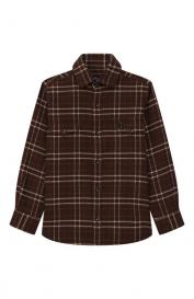 Хлопковая рубашка Stefano Ricci Junior