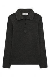 Поло из кашемира и вискозы Brunello Cucinelli