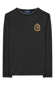 Хлопковый лонгслив Stefano Ricci Junior